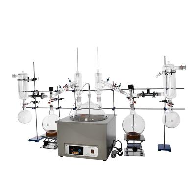 China 380V Short Path Distillation Equipment 20L Plant Oil Extraction Apparatus for sale