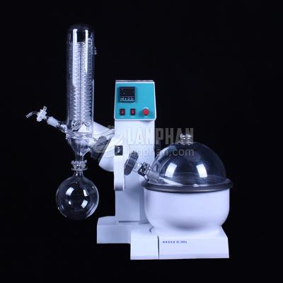 China RE2000A Lab Rotary Evaporator Distillation Pharmaceutical 1L Mini Vacuum for sale