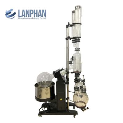 China evaporador rotatorio del laboratorio industrial 20L con la destilación doble del condensador en venta