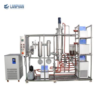 China Stainless Steel Wiped Film Molecular Distillation Equipment 220V 30-350 R/Min for sale