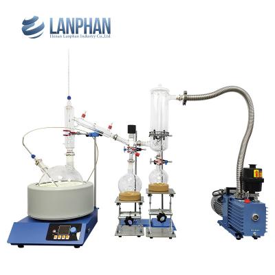 China Short Path Distillation Equipment Lab Crystallizer High borosilicate G3.3 for sale