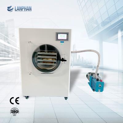 China Freeze Dryer Vacuum Food Fruit Drying Lyophilization Machine With 4 Baffle for sale