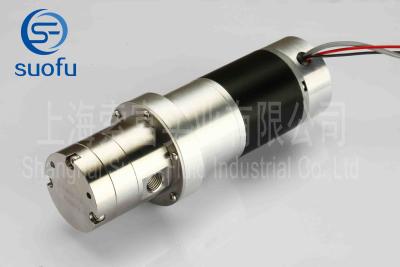 China Miniature Gear Small Electric Liquid Transfer Pump With Integrated - Drive Motor for sale
