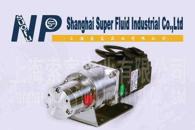 China PEEk Materials Mini Water Transfer Pump Magnetic Drive Gear Pumps Long Service Life for sale