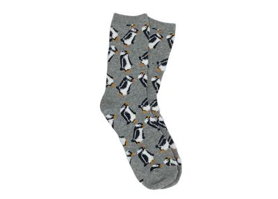 China Breathable Womens Penguins Socks Long Slipper Socks for sale