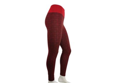 China OEM Design Womens Seamless Leggings Red Compression for sale