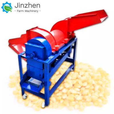 China Small Household Soya Bean Sheller Corn Thresher Maize Threshing Machine For Sale for sale