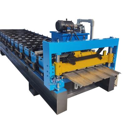 China G550 750mm Spandek Metal Roofing Sheet Roll Forming Machine 0.14mm-0.3mm for sale