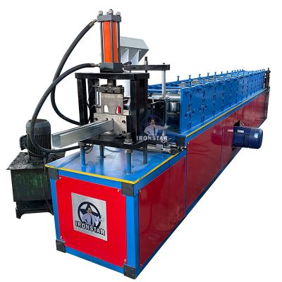 China 1.3mm-2mm Metal Channel Rolling Shutter Door Roll Forming Machine for sale