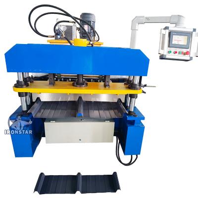 China 3 Rib PPGI Color Steel Roofing Sheet Making Machine Roof Sheet Rolling Machine for sale