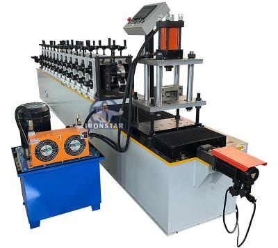 China Ceiling Drywall 0.3-1mm Omega Profile Roll Forming Machine CE Certified for sale