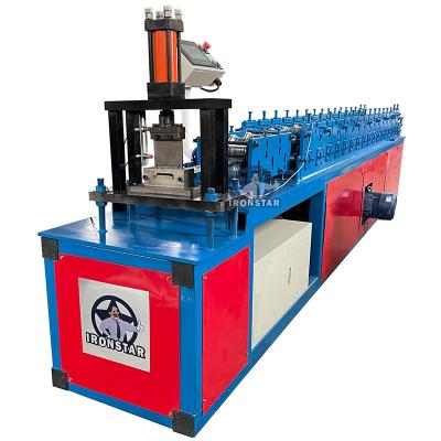 China 80mm Roller Shutter Machine Door Shutter Roll Forming Machine in Indonesia for sale