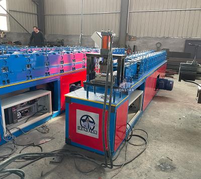 China 4KW Roller Shutter Machine100mm Rolling Shutter Door Slats Roll Forming Machine for sale