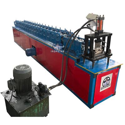 China Use In Factory Roller Shutter Machine 0.8-1.2mm Metal Roller Shutter Slat Machine for sale