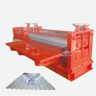 China 0.13-0.8mm Galvanized Steel Corrugated Roll Forming Machine Easy Operate for sale