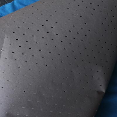 China Stretch Perforated Kraft Paper 80gsm Round Hole Underlayment for sale