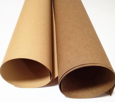 China Greaseproof Kraft Wrapping Paper Roll Protective 80gsm Brown Packing Paper for sale