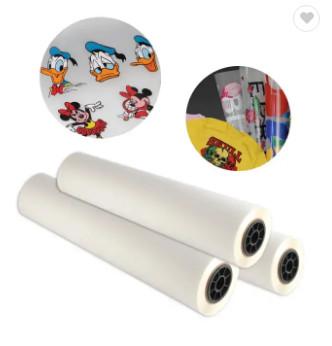 China 33cm 600mm 100m Heat Transfer Dtf Pet Film Roll Single Sided Cold Peel for sale