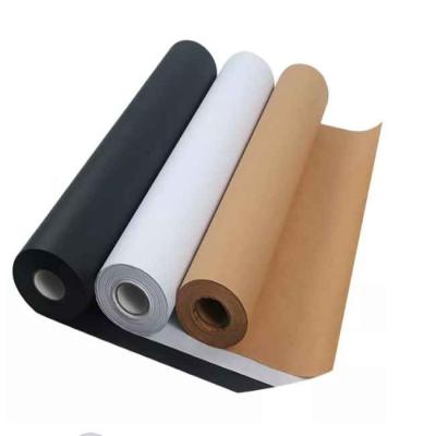 China Solid 50cm Width Kraft Wrapping Paper Jumbo Roll For Gift Wrapping à venda