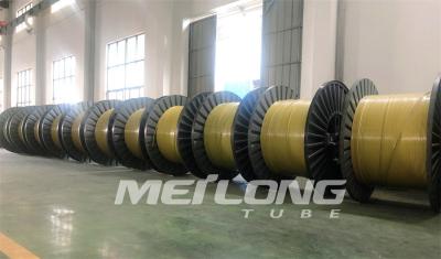 China PVDF encapsuló la aleación de níquel de acero inoxidable del tubo capilar 304 en venta