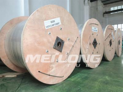 Chine Ligne de contrôle encapsulée par tuyauterie enroulée d'acier inoxydable d'ASTM B704 Incoloy 825 à vendre