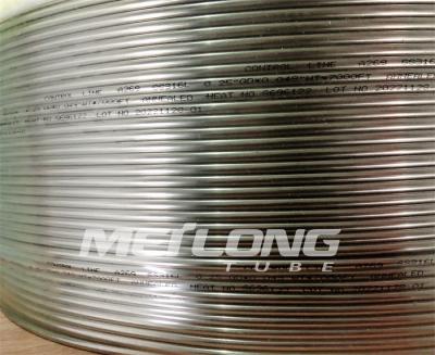 China Chemical Injection Line Nickel Alloy Tubing ASTM B423  Inconel 625 825 Tubing for sale