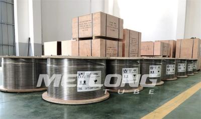 China Annealed Ss Hydraulic Tubing Stainless Steel Capillary Tubing  1 / 4 '' Od X 0.065 '' Wt for sale
