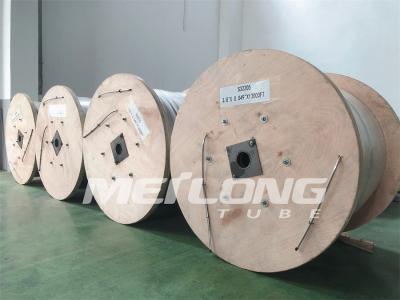 China Línea de control de acero de la bobina del tubo de la industria petrolera tubería capilar de alta presión de UNS S31603 en venta