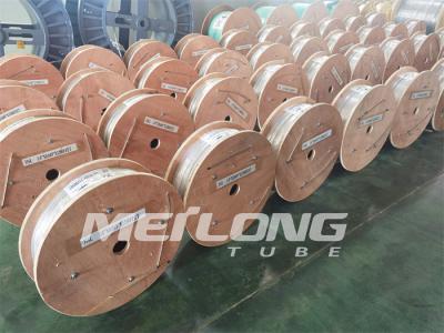 China Linha de controle hidráulica tubo capilar de aço da força de alta elasticidade de Incoloy 825 para a indústria do gás do óleo à venda