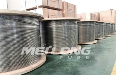 China Linha química capilar de aço inoxidável tubulação enrolado de aço inoxidável da injeção 316L à venda
