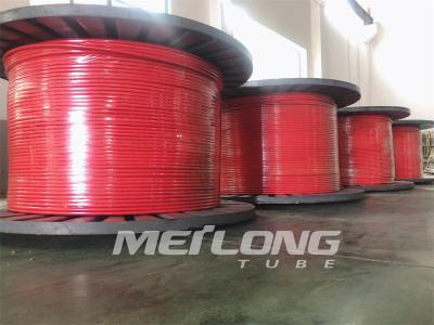 China Black High Pressure Capillary Tubing Line For Down Hole PVDF Encapsulation for sale