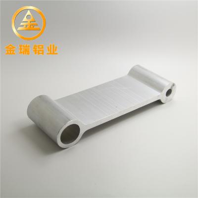 China Customized Extruded Aluminum Profiles Sandblasted Apply To Mechanics for sale