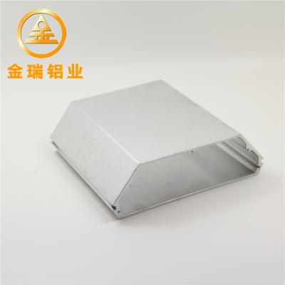 China Standard Aluminium Extrusion Box , Shell Shape Extruded Aluminium Case for sale