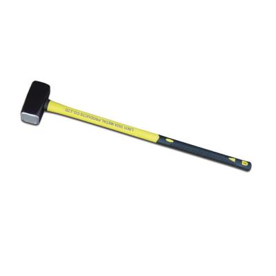 China stoning hammer with fiberglass handle for sale