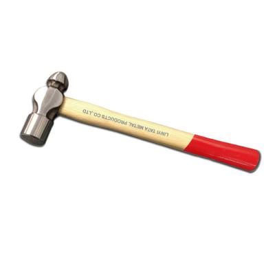 China Ball pein hammer with wooden handle for sale