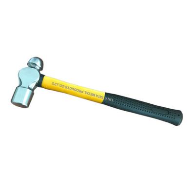 China Ball peen hammer with fiberglass handle for sale