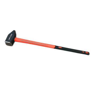 China 3-8kg machinist's hammer with fiberglass handle for sale