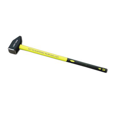 China 3-8kg machinist hammer with fiberglass handle for sale