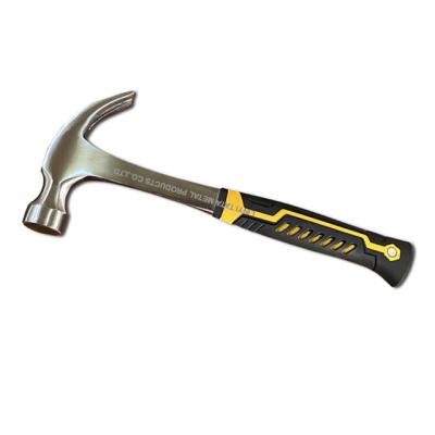 China one piece claw hammer with safty holder for sale