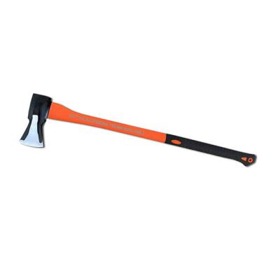 China Chopping axe with fiberglass handle for sale