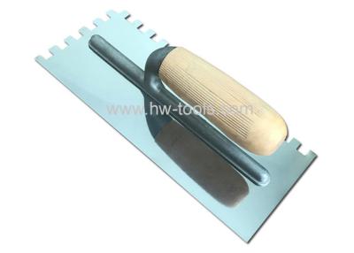 China plastering trowel with stainless steel wooden handle HW02251 en venta
