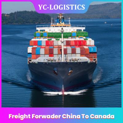 China FOB Sea 1 To 17 Days Freight Forwarder China To Canada for sale