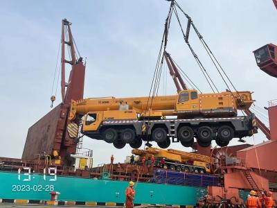 China QY130K Refurbished Truck Mounted Crane 130 Ton Xcmg Mobile Crane for sale