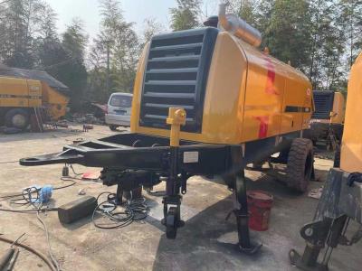 China 2nd hand Concrete Trailer Pumps Max Delivery Height 250M 65/40 M3/hr for sale