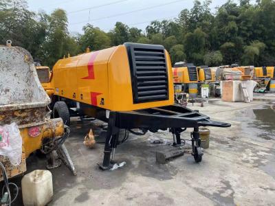 China Used SANY Trailer Concrete Pump Mixer Max Delivery Height 250M 6000 Kg for sale