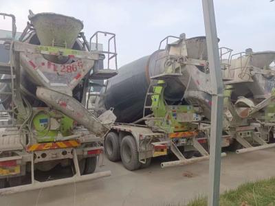 China Zoomlion HOWO Used Concrete Mixer Truck Second Hand 6.87L Engine Displacement for sale