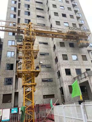 China Het opheffen van Gewichts6t Gebruikte Toren Crane Zoomlion Tower Crane tct5510-6G Te koop