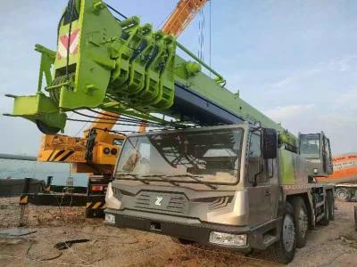 China Refurbished QY70V Telescopic Boom Truck Mounted Crane 12.2m Max Boom Length for sale