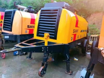 China 6735×2125×2200mm Refurbished Concrete Trailer Pump 50-90m3/h Max Output for sale