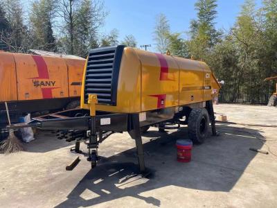 China Refurbished Trailer Mounted Concrete Pump 6735×2125×2200mm CE for sale